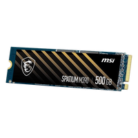MSI Spatium M390 500GB M2 NVMe SSD MSI Spatium M390 500GB M2 NVMe SSD