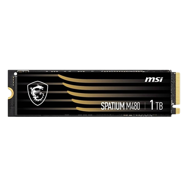 MSI Spatium M480 1TB M2 Gen4 x4 NVMe SSD MSI Spatium M480 1TB M2 Gen4 x4 NVMe SSD