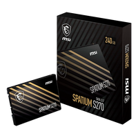 SSD MSI SPATIUM S270 SATA 2.5 SSD MSI SPATIUM S270 SATA 2.5