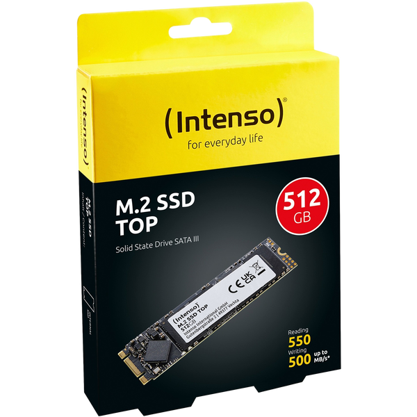 Intenso 512GB Top Performance Disco interno SSD M2 SATA III 3832450 Intenso 512GB Top Performance Disco interno SSD M2 SATA III 3832450