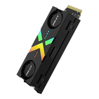 PNY CS3150 2TB RGB  SSD M2 NVMe PCIe Gen5 x4 12000 MBs con Disipador