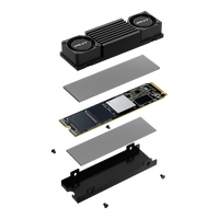 PNY CS3150 2TB SSD M2 PCIe Gen5 x4 NVMe Disipador PNY CS3150 2TB SSD M2 PCIe Gen5 x4 NVMe Disipador