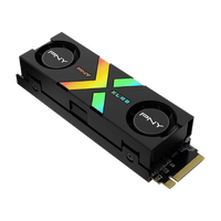 PNY CS3150 1TB RGB  SSD M2 PCIe Gen5 x4 NVMe Disipador
