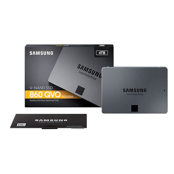 Samsung 860 QVO 4TB 25 SATA 3  Disco Duro SSD Samsung 860 QVO 4TB 25 SATA 3  Disco Duro SSD