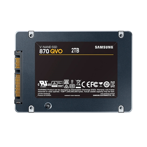 Samsung 870 QVO 2TB 25 SATA 3  Unidad SSD Samsung 870 QVO 2TB 25 SATA 3  Unidad SSD