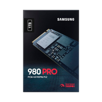 Samsung 980 Pro M2 PCIe Gen4 NVME 1TB Disco Duro SSD Samsung 980 Pro M2 PCIe Gen4 NVME 1TB Disco Duro SSD