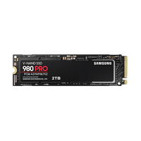 Samsung 980 Pro M2 PCIe Gen4 NVME 2TB Disco Duro SSD Samsung 980 Pro M2 PCIe Gen4 NVME 2TB Disco Duro SSD