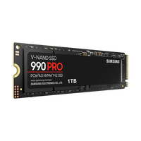 Samsung 990 Pro M2 PCIe Gen4 NVME 1TB Disco Duro SSD Samsung 990 Pro M2 PCIe Gen4 NVME 1TB Disco Duro SSD