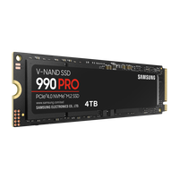 Samsung 990 PRO 4TB  SSD M2 NVMe PCIe 40