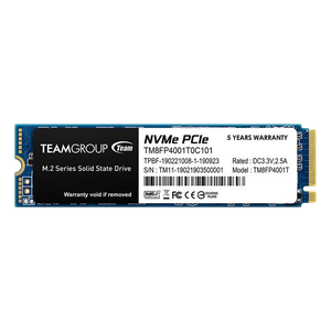 Team Group MP34 M2 PCIe3 NVME 1TB  SSD