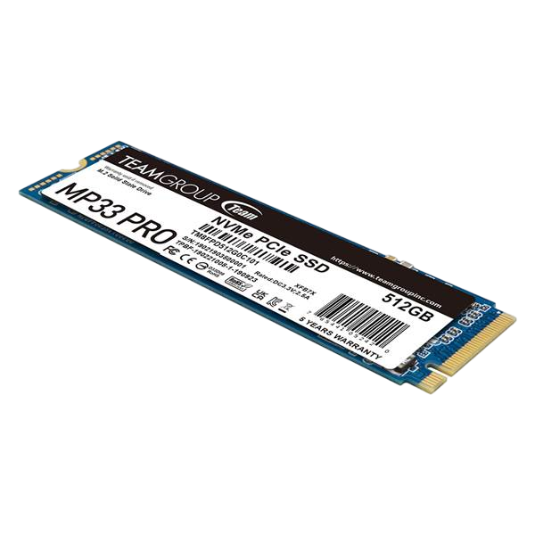 Team Group MP33 Pro M2 PCIe3 NVME 512GB  SSD Team Group MP33 Pro M2 PCIe3 NVME 512GB  SSD