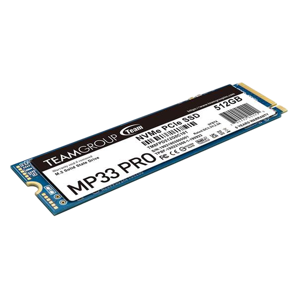 Team Group MP33 Pro M2 PCIe3 NVME 512GB  SSD Team Group MP33 Pro M2 PCIe3 NVME 512GB  SSD