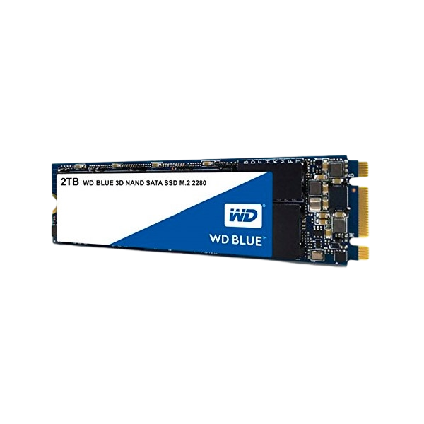 WD Blue 2TB M2 2280 SATA 3DNand Disco Duro SSD WD Blue 2TB M2 2280 SATA 3DNand Disco Duro SSD
