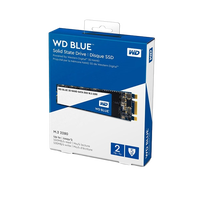 WD Blue 2TB M2 2280 SATA 3DNand Disco Duro SSD WD Blue 2TB M2 2280 SATA 3DNand Disco Duro SSD