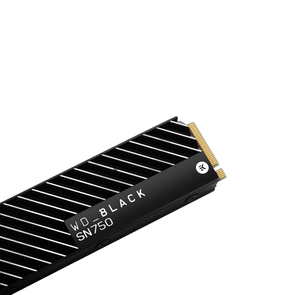 WD Black SN750 500GB M2 PCIe NVMe con disipador SSD WD Black SN750 500GB M2 PCIe NVMe con disipador SSD