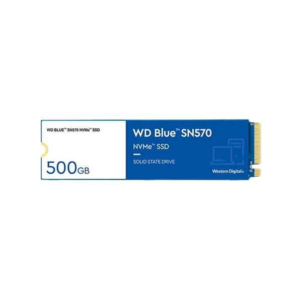 WD Blue SN570 500GB M2 PCIe NVMe  Disco Duro SSD WD Blue SN570 500GB M2 PCIe NVMe  Disco Duro SSD