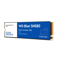 WD Blue SN580 500GB  SSD M2 PCIe NVMe
