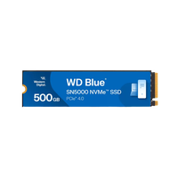 WD Blue SN5000 500GB SSD M2 PCIe 40 NVMe WD Blue SN5000 500GB SSD M2 PCIe 40 NVMe