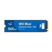 WD Blue SN5000 500GB SSD M2 PCIe 40 NVMe WD Blue SN5000 500GB SSD M2 PCIe 40 NVMe