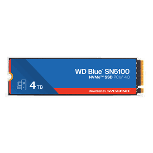 WD Blue SN5100 4TB SSD M2 NVMe PCIe 40 WD Blue SN5100 4TB SSD M2 NVMe PCIe 40