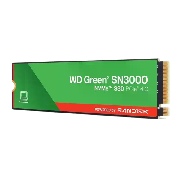 WD Green SN3000 500GB SSD M2 PCIe 40 NVMe WD Green SN3000 500GB SSD M2 PCIe 40 NVMe