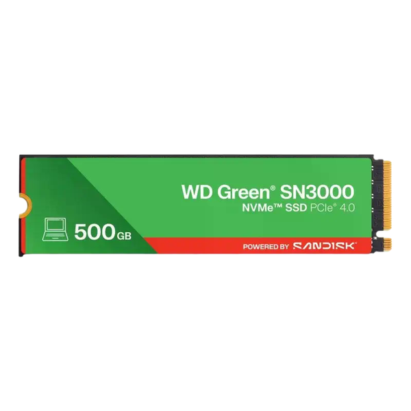 WD Green SN3000 500GB SSD M2 PCIe 40 NVMe WD Green SN3000 500GB SSD M2 PCIe 40 NVMe