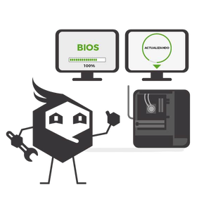 Servicio actualización BIOS para placa base