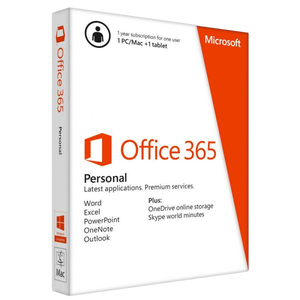 Microsoft Office 365 Personal 1 año Licencia Digital  Suite
