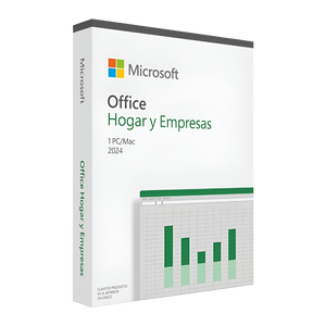 Microsoft Office Hogar y Empresas 2024  Suite Completa Licencia Perpetua para 1 Usuario