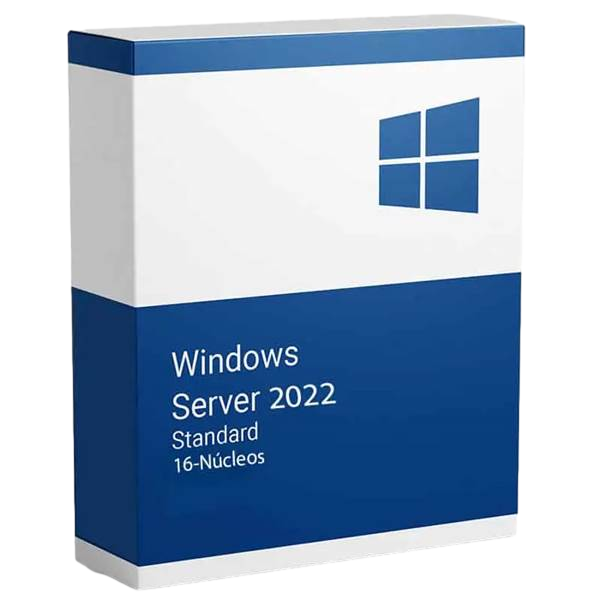 Microsoft Windows Server 2022 Standard 16 Nucleos OEM SO Microsoft Windows Server 2022 Standard 16 Nucleos OEM SO