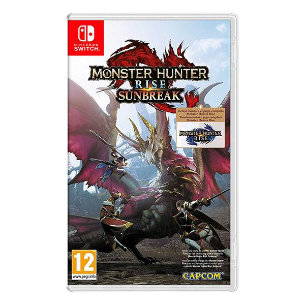 Nintendo Switch Monster Hunter Rise Sunbreak Videojuego Nintendo Switch Monster Hunter Rise Sunbreak Videojuego