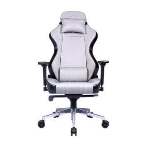 Silla Gaming Cooler Master Caliber X1C Grey  Silla Ergonómica Reclinable Soporte Lumbar cojines de espuma de alta densidad Reposabrazos 4D