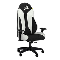 Corsair TC60 Black  White  Silla