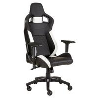 Corsair T1 Race 2018 Black  White  Silla