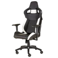 Corsair T1 Race 2018 Black  White  Silla