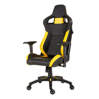Corsair T1 Race 2018 Black  Yellow  Silla