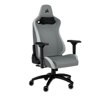 Corsair TC200 Light Grey White Silla Corsair TC200 Light Grey White Silla