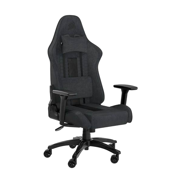 Corsair TC100 Relaxes Fabric Grey Black Silla Corsair TC100 Relaxes Fabric Grey Black Silla