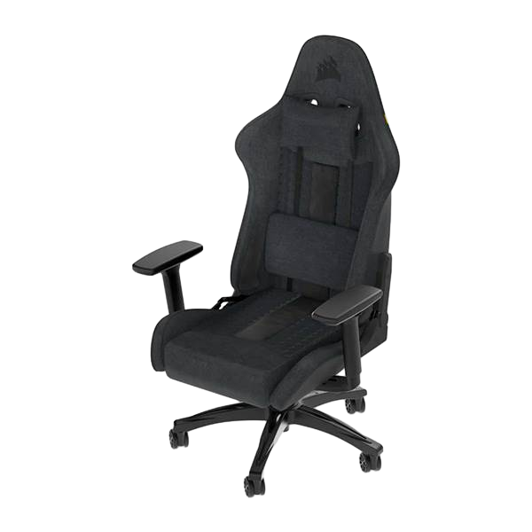 Corsair TC100 Relaxes Fabric Grey Black Silla Corsair TC100 Relaxes Fabric Grey Black Silla
