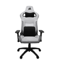 Corsair T3 RUSH Fabric | Silla Gaming Reclinable Ergonómica con Soporte Lumbar y Cervical Grey / Silver Corsair T3 RUSH Fabric | Silla Gaming Reclinable Ergonómica con Soporte Lumbar y Cervical Grey / Silver