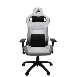 Corsair T3 RUSH Fabric Silla Gaming Reclinable Ergonómica con Soporte Lumbar y Cervical Grey Silver Corsair T3 RUSH Fabric Silla Gaming Reclinable Ergonómica con Soporte Lumbar y Cervical Grey Silver