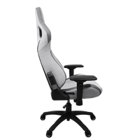 Corsair T3 RUSH Fabric  Silla Gaming Reclinable Ergonómica con Soporte Lumbar y Cervical Grey  Silver