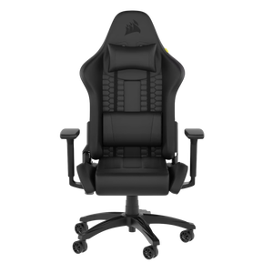 Corsair TC100 Relaxed Negra Silla Ergonómica Reclinable Soporte Lumbar Espuma de Alta Densidad Reposabrazos Ajustables Corsair TC100 Relaxed Negra Silla Ergonómica Reclinable Soporte Lumbar Espuma de Alta Densidad Reposabrazos Ajustables