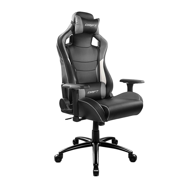Drift Gaming DR400 Negra Gris Blanco Silla Drift Gaming DR400 Negra Gris Blanco Silla