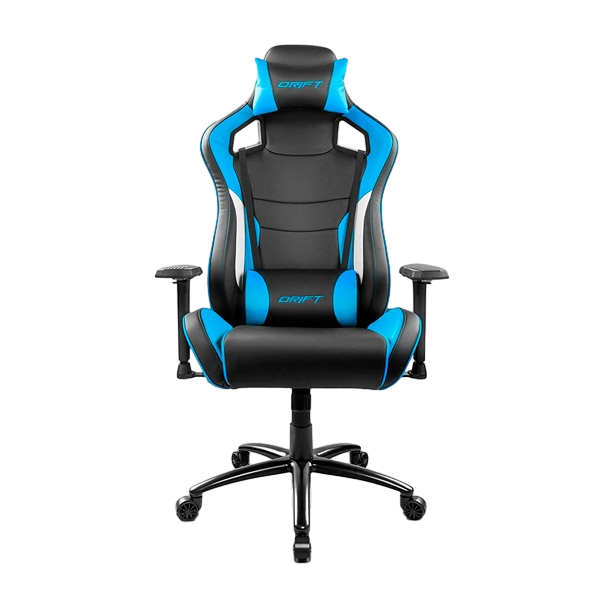 Drift Gaming DR400 Negra  Azul  Blanco  Silla Drift Gaming DR400 Negra  Azul  Blanco  Silla