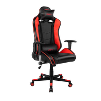 Drift Gaming DR85 negra  roja  Silla