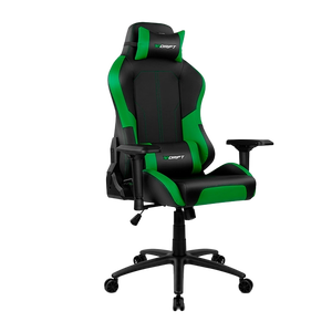 Drift Gaming DR250 negra  verde  Silla