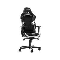 DXRacer Racing PRO Black White Silla DXRacer Racing PRO Black White Silla