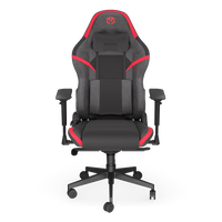 Endorfy SCRIM RD  Silla Gaming Ergonómica Reclinable Soporte Lumbar y Cervical Malla transpirable y Cuero