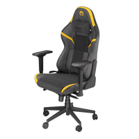 Endorfy SCRIM YL Silla Gaming Ergonómica Reclinable Soporte Lumbar y Cervical Malla Transpirable y Cuero en Color Amarillo Endorfy SCRIM YL Silla Gaming Ergonómica Reclinable Soporte Lumbar y Cervical Malla Transpirable y Cuero en Color Amarillo